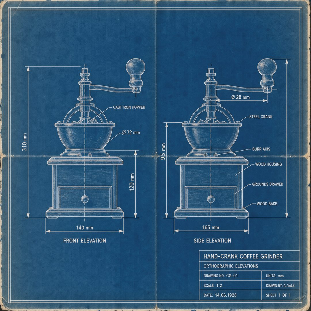 LEJ AI Image Generation Comparison, Blueprint