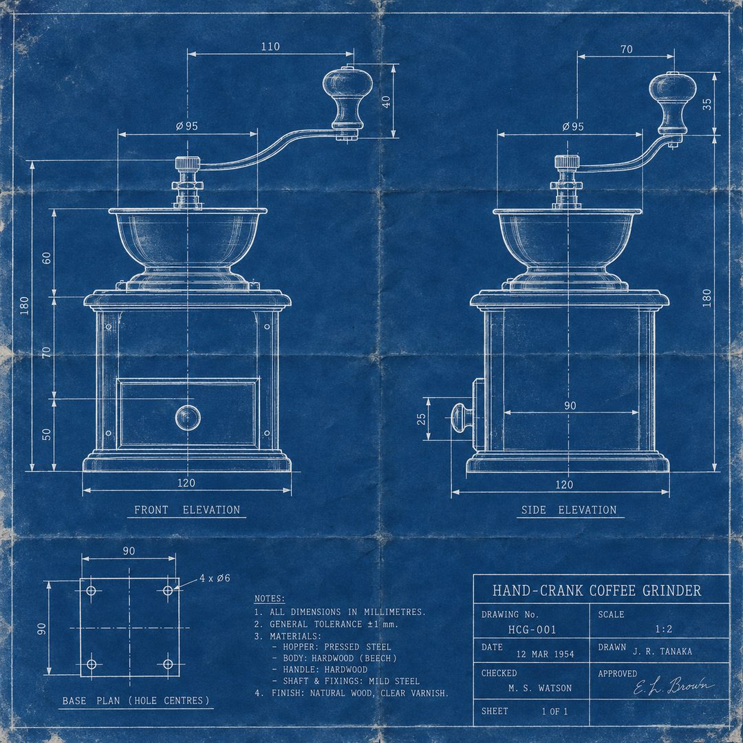LEJ AI Image Generation Comparison, Blueprint