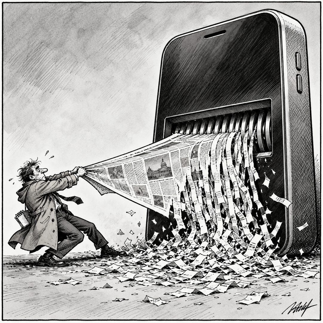 LEJ AI Image Generation Comparison, Editorial cartoon