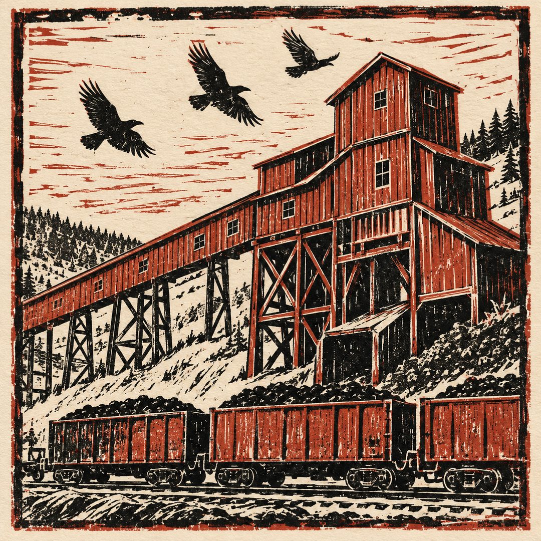 LEJ AI Image Generation Comparison, Woodcut