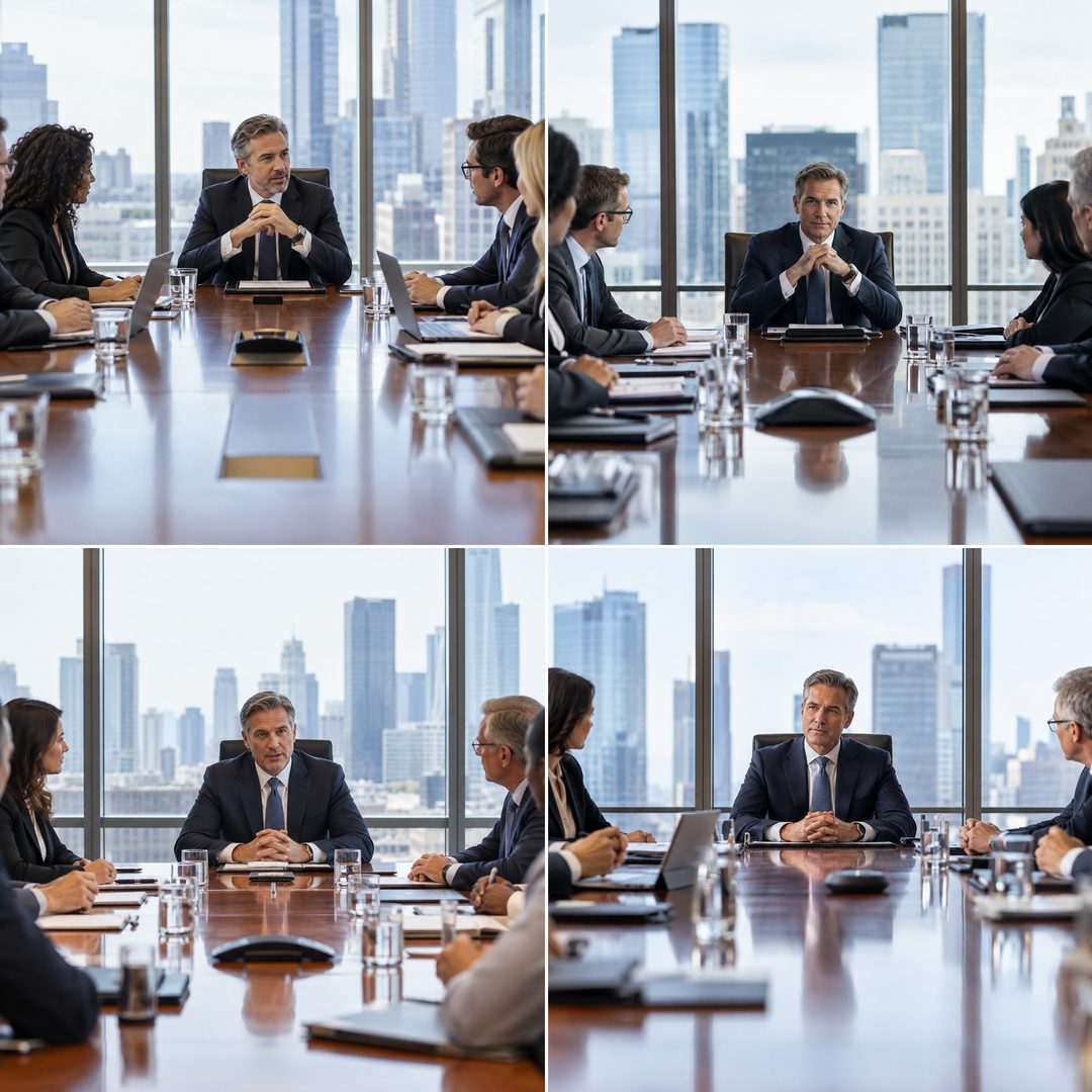 LEJ AI Image Generation Comparison, A CEO