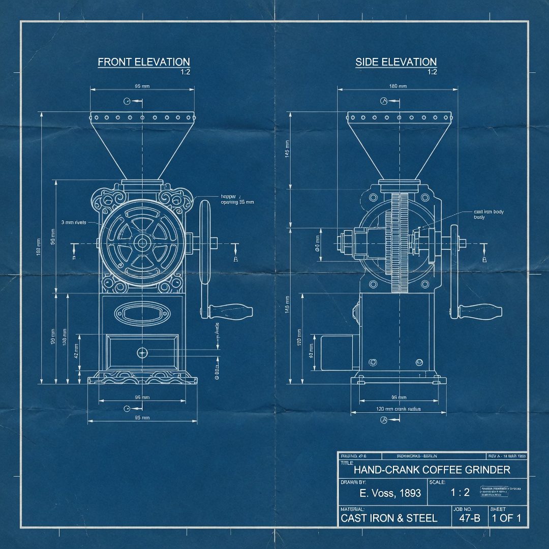 LEJ AI Image Generation Comparison, Blueprint