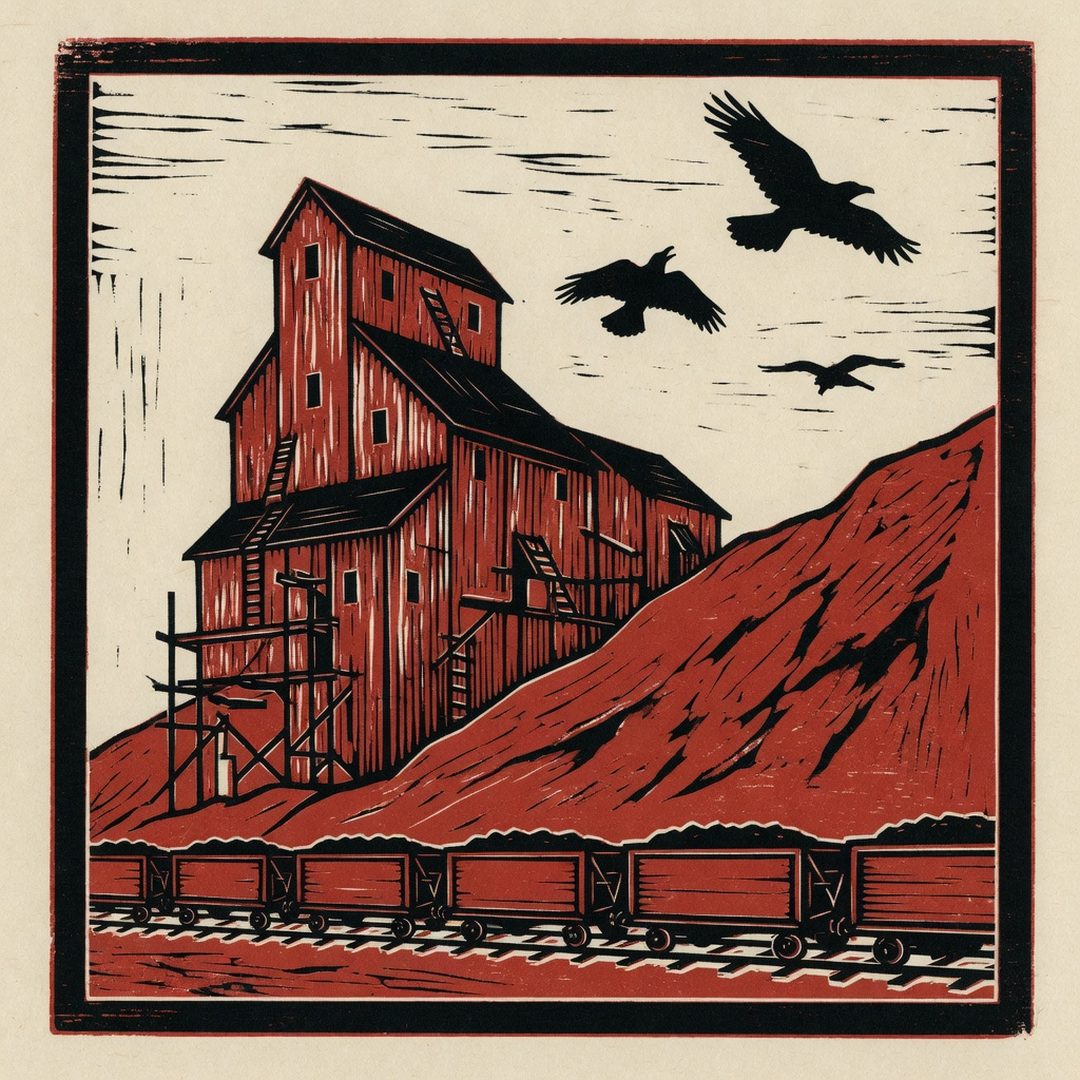 LEJ AI Image Generation Comparison, Woodcut