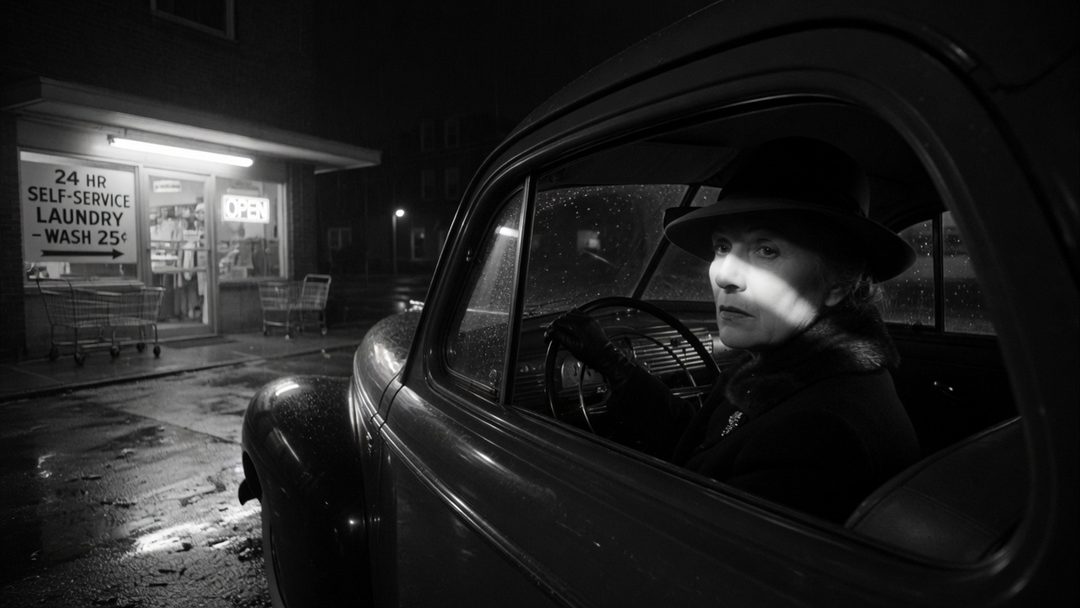 LEJ AI Image Generation Comparison, 1947, black and white