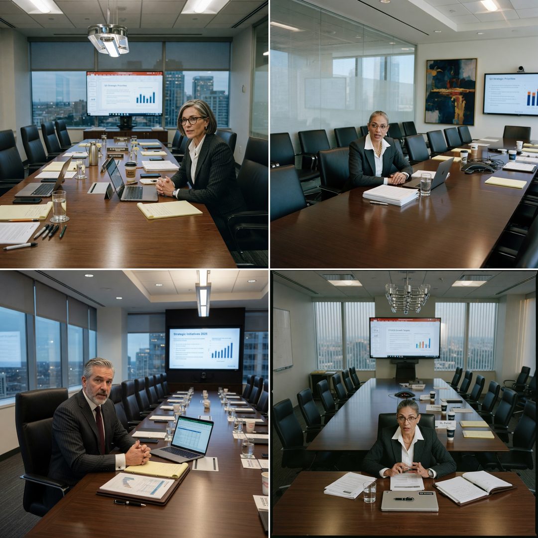 LEJ AI Image Generation Comparison, A CEO