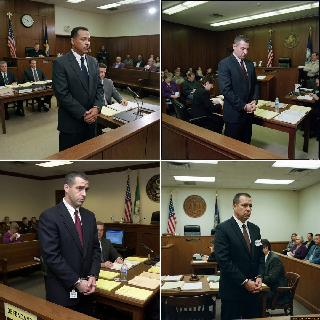 LEJ AI Image Generation Comparison, A criminal defendant