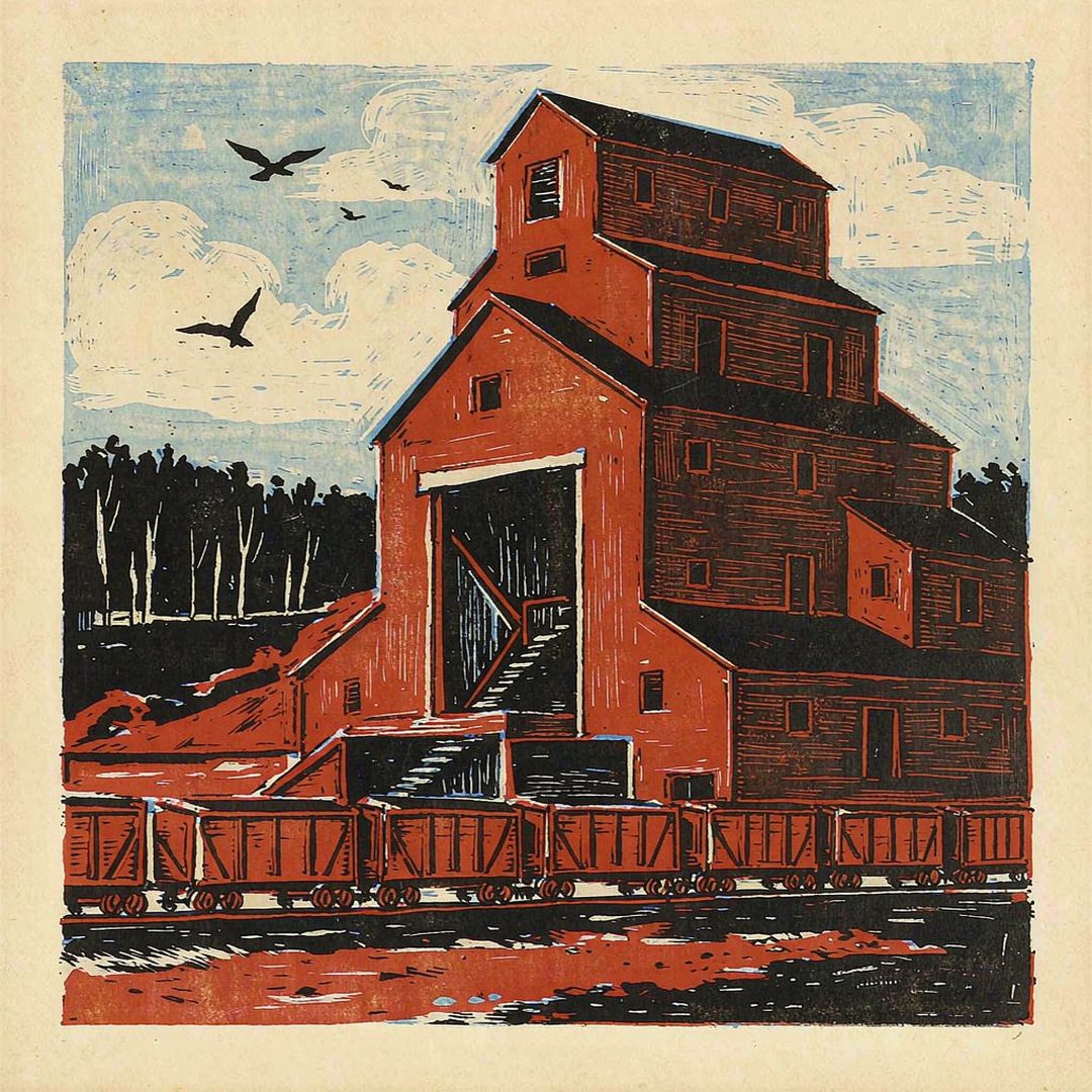 LEJ AI Image Generation Comparison, Woodcut