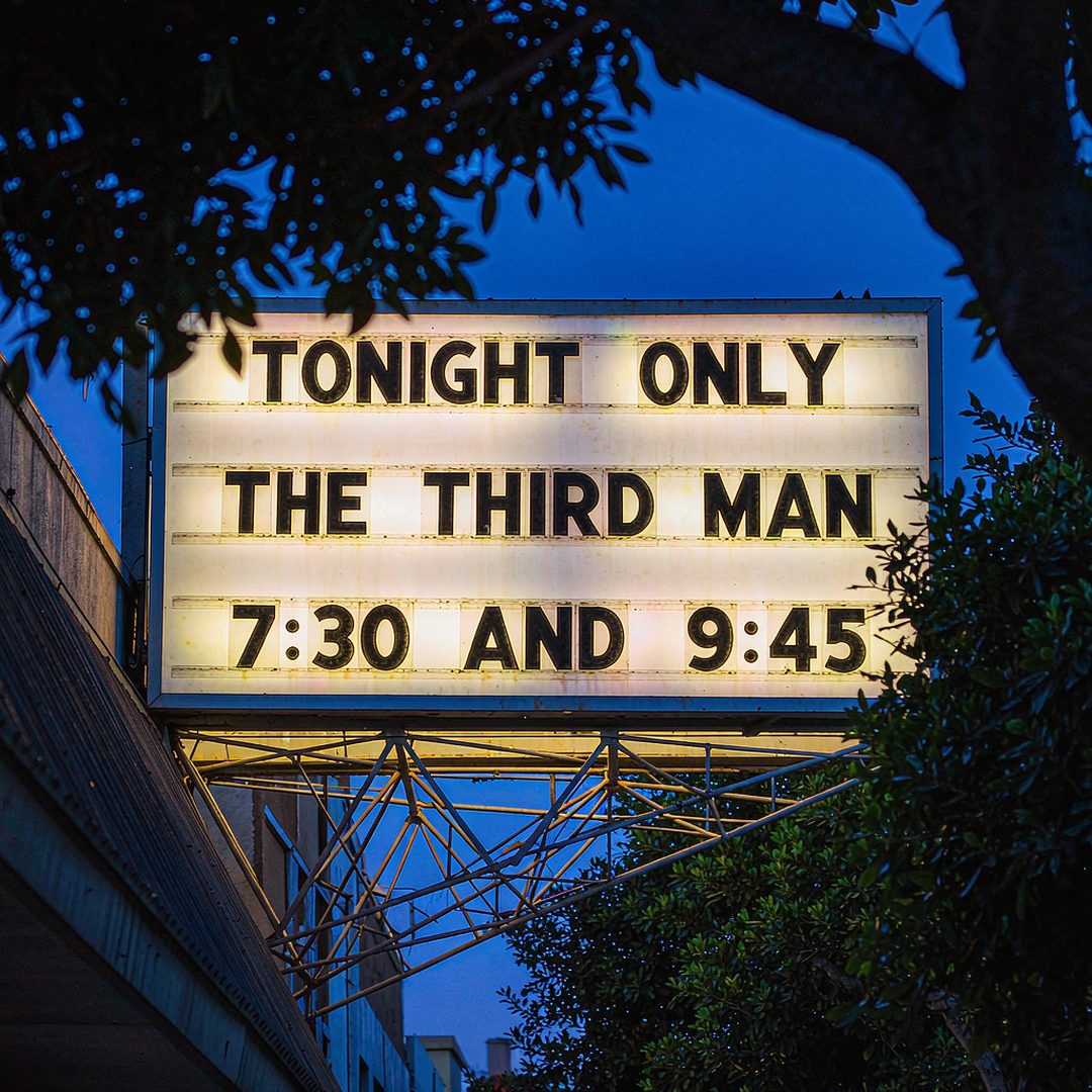 LEJ AI Image Generation Comparison, A theater marquee