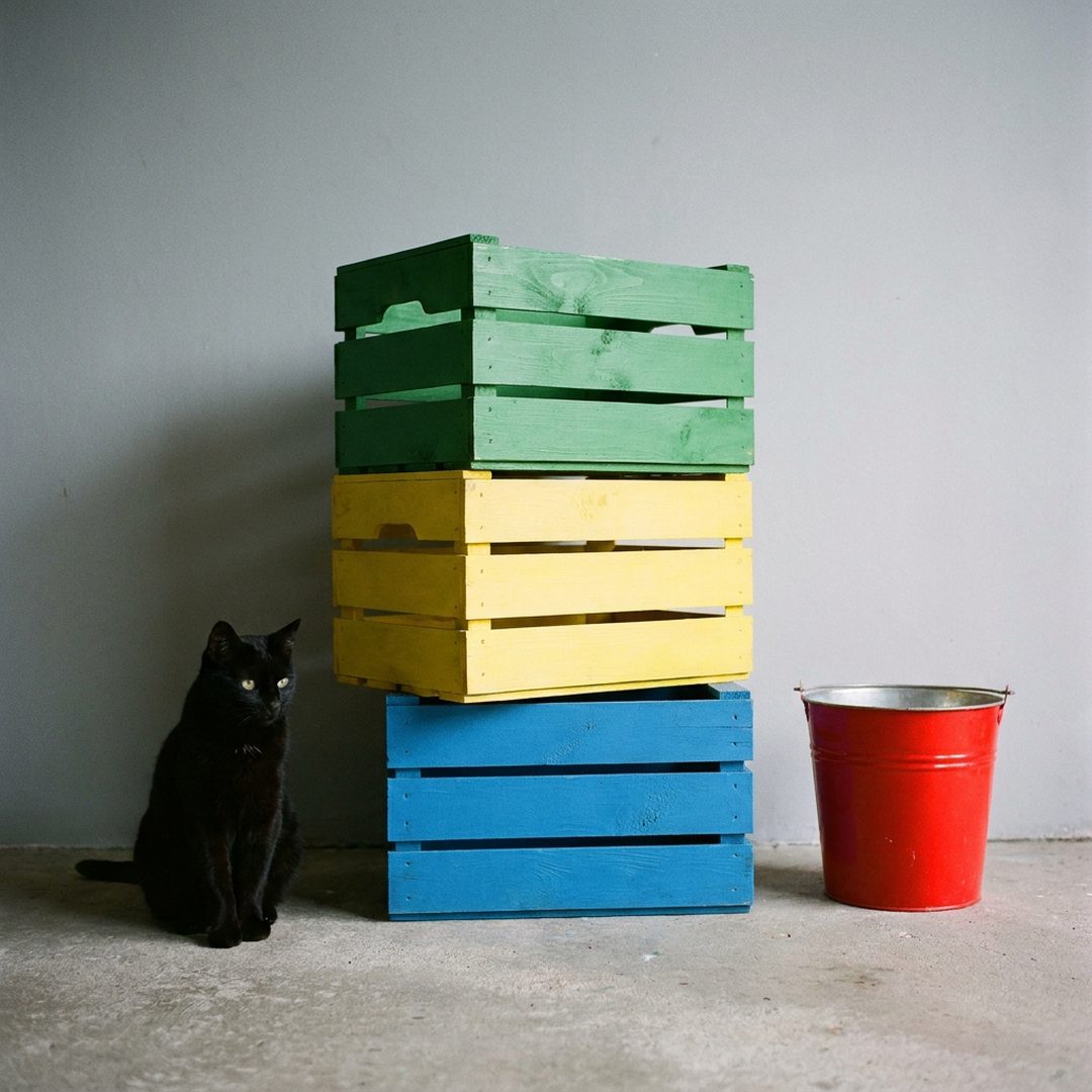 LEJ AI Image Generation Comparison, Blue, yellow, green