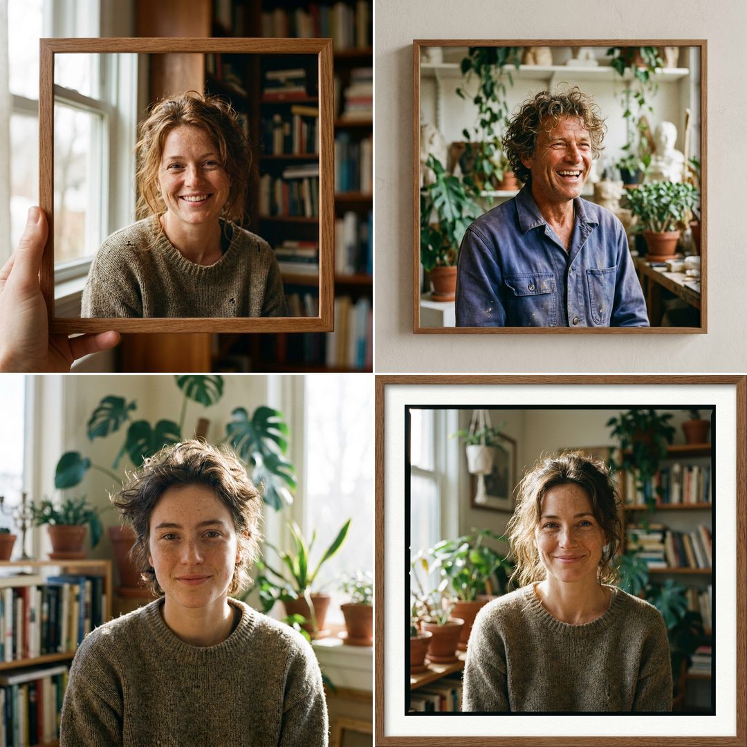 LEJ AI Image Generation Comparison, A beautiful person