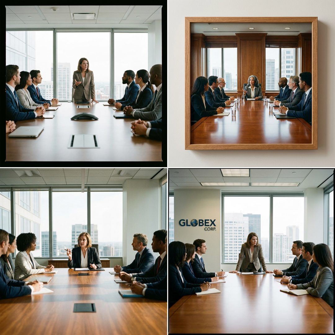 LEJ AI Image Generation Comparison, A CEO