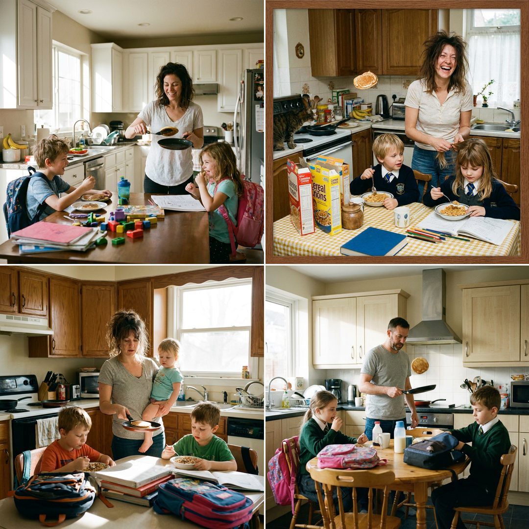 LEJ AI Image Generation Comparison, A single parent